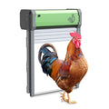 Hhd New Poultry Farm House IP65 Waterproof Automatic Solar Pet Chicken Coop Door for Sale