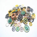 Hot Sale 100g/bag DIY Accessories Punk Mechanical Gear Pendant in Alloy Wholesale Jewelry Findings & Components
