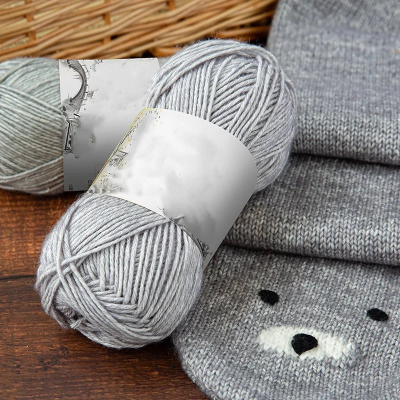 Hotsale Multiple Colors 78% Cotton 22% Acrylic Blended Yarn for Hand Knitting
