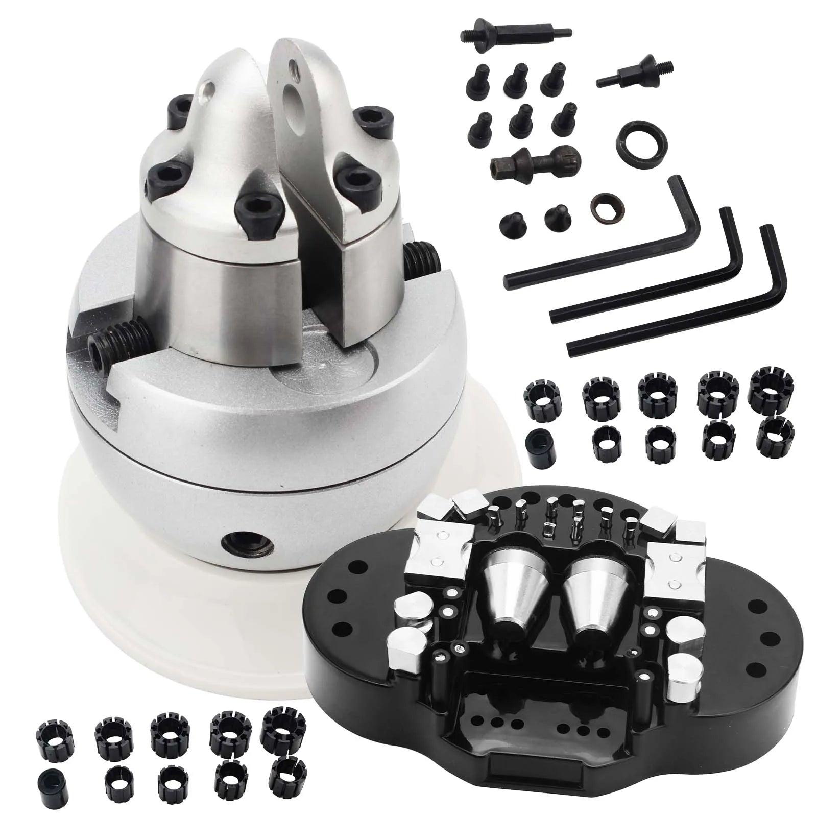 Professional 360 Degrees Rotation Ball Vise Standard Block for Jewelry Engraving Setting Tool