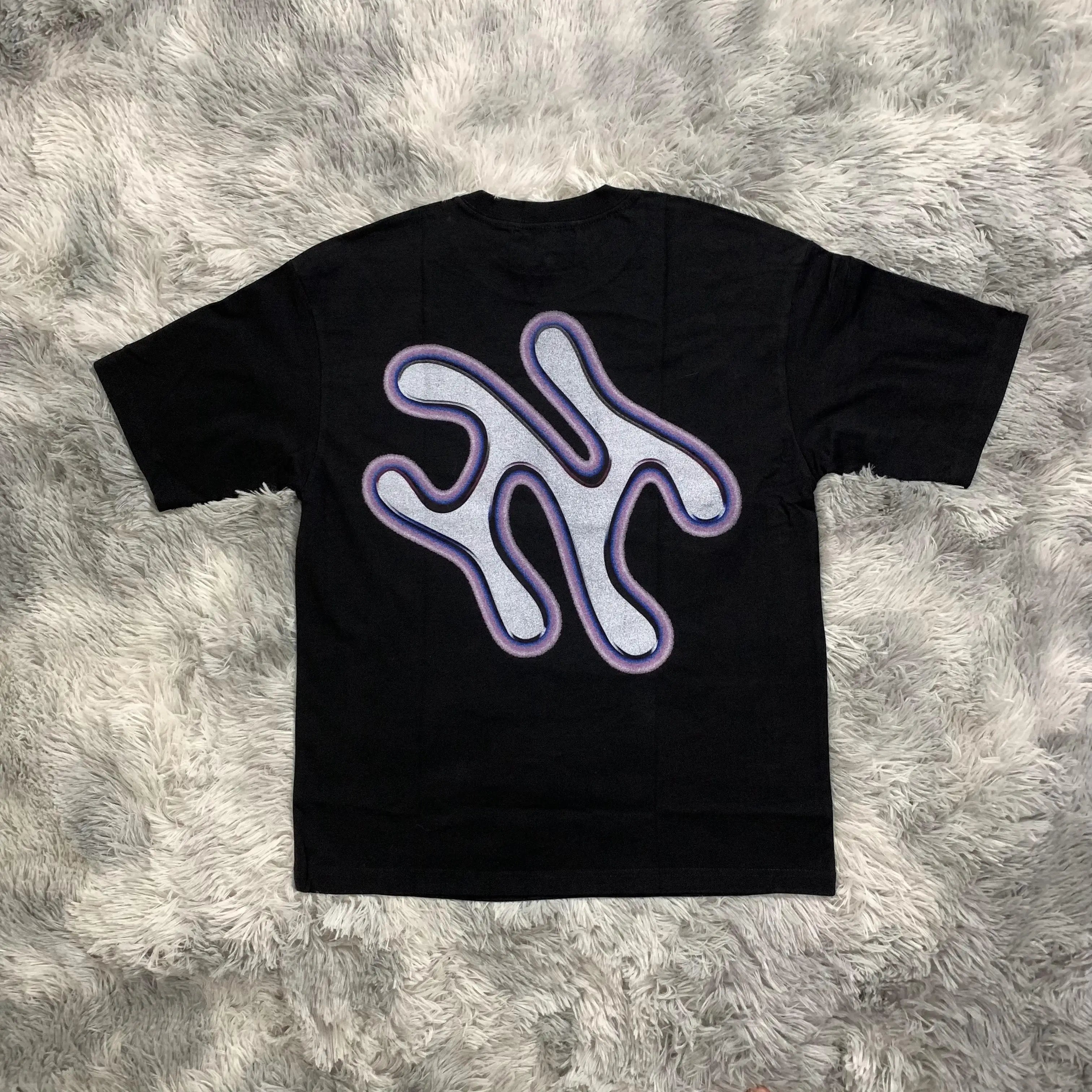DENIMGUYS Summer Street Casual Oversized Tshirt for Mens Short Sleeve Custom Brand Logo Graphic Printing Men's T-shirts