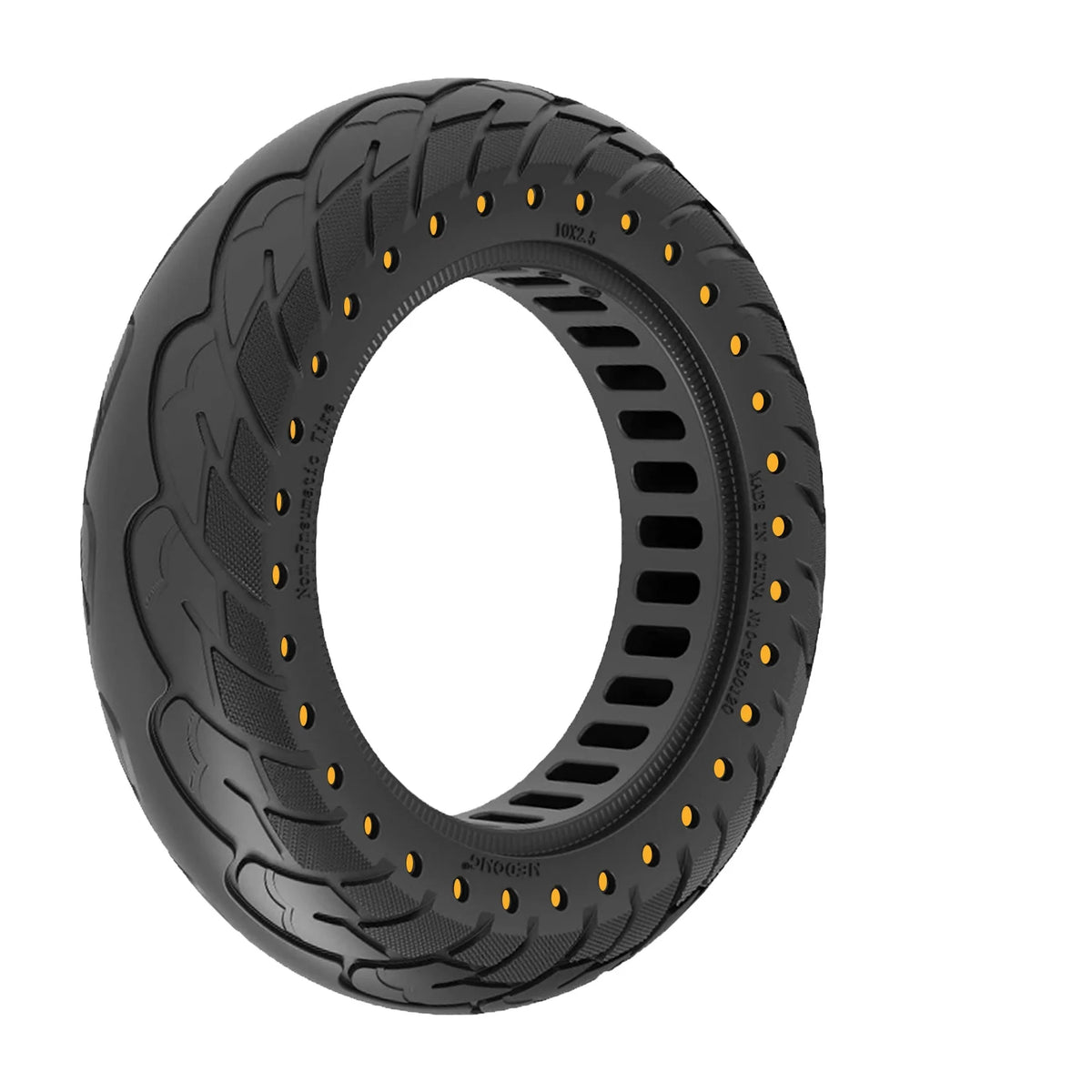 10 Inch Electric Scooter Tire 10x2.5 Solid Tyre Spare Parts for Segway Max G30 Replacement Tire 60/70-6.5 Honeycomb Solid Wheel