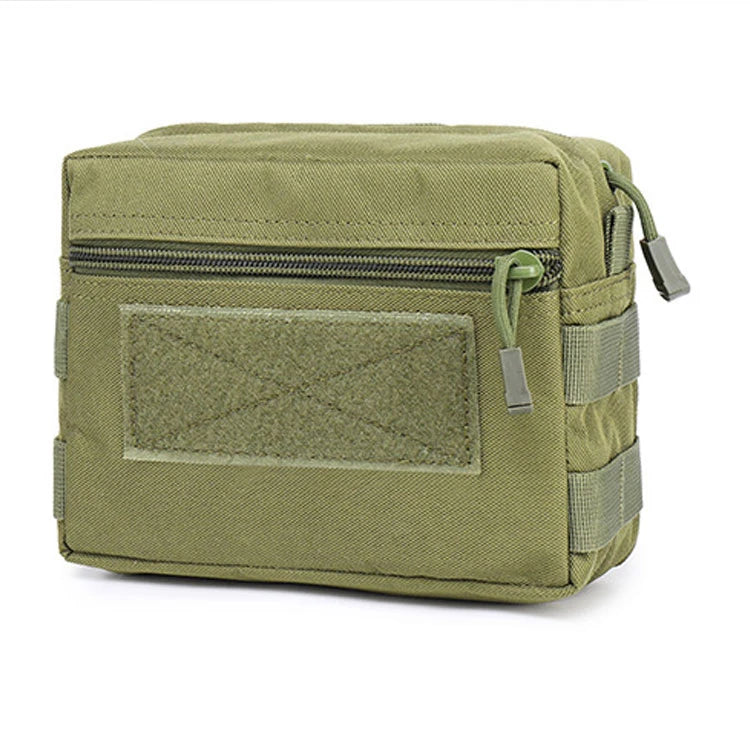 Large Capacity Outdoor Sports Waist Bag Multi Purpose Molle Pouch Waterproof Front Zipper Outdoor Waist Pack