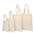 Wholesale Custom 12oz Cotton Canvas Tote Bag Medium Size Plain White Blank Letter Cheap Reusable Shopping Bags for Advertising