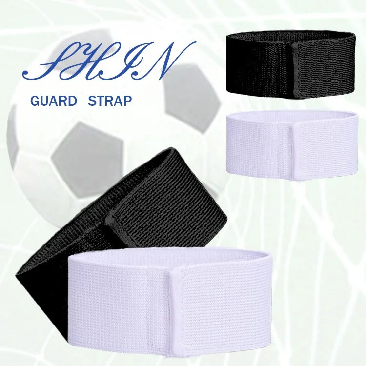 Wholesale Football Band Elasticated Shin Guard Stays Custom Logo Loop and Hook New Shin Guard Straps for Soccer