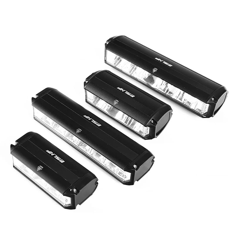 High Brightness LED Front Bike Light Aluminum Bicycle Headlight for Night Riding Battery Operated Frame for Outdoor Cycling