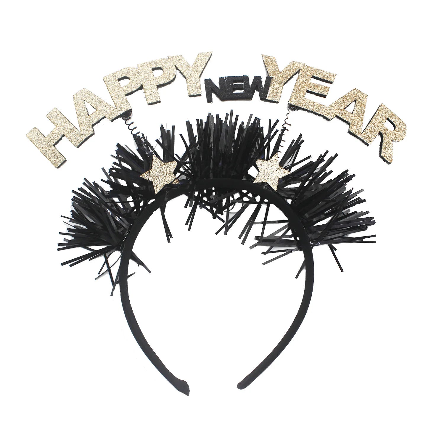 Hot Selling Factory Price Headpieces New Year Headbands Holiday Parties HAPPY NEY YEAR Headband