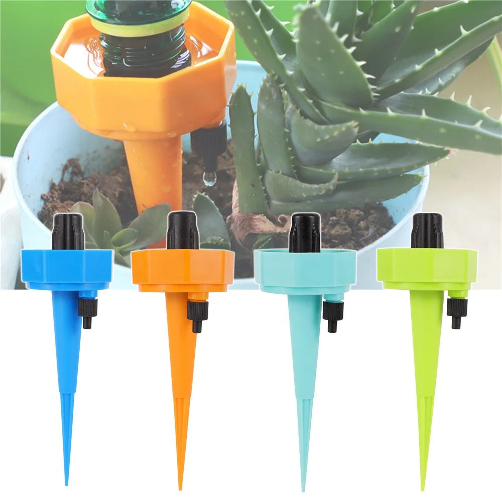 Garden Adjustable Automatic Drip Water Spikes Device Plants Self Watering Spike With Slow Release
