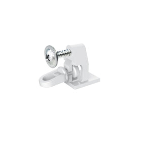 Hengli Blinds White Plastic Industrial Curtain Pins Cover Screw for S-Fold Vertical Blinds Ripple Fold Curtains Draper Hardware