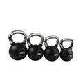 2025 Factory Supply Kettlebell Set Black Rubber Coated Cast Iron MOQ 100kg