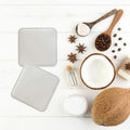 PU Leather 10x10cm Rectangle Round Drink Blank Custom Coaster Drink Trays for Coffee Tea Dessert Table