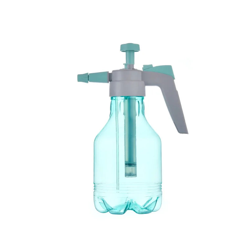 Manual Plastic Sprinkler Spray Bottle with Adjustable Nozzle 2L Capacity for Household Cleaning & Disinfection Potted Plants