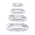 Jewelry Findings Gold Color 316 Stainless Steel Cuban Chain Buckle Clasp for Hip Hop Bracelets Necklaces