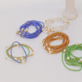 2025 Crystal Hot Selling Colorful Seed Beads and Pearl Accessories Crystal Bracelet Popular Fashion Jewelry Bracelets