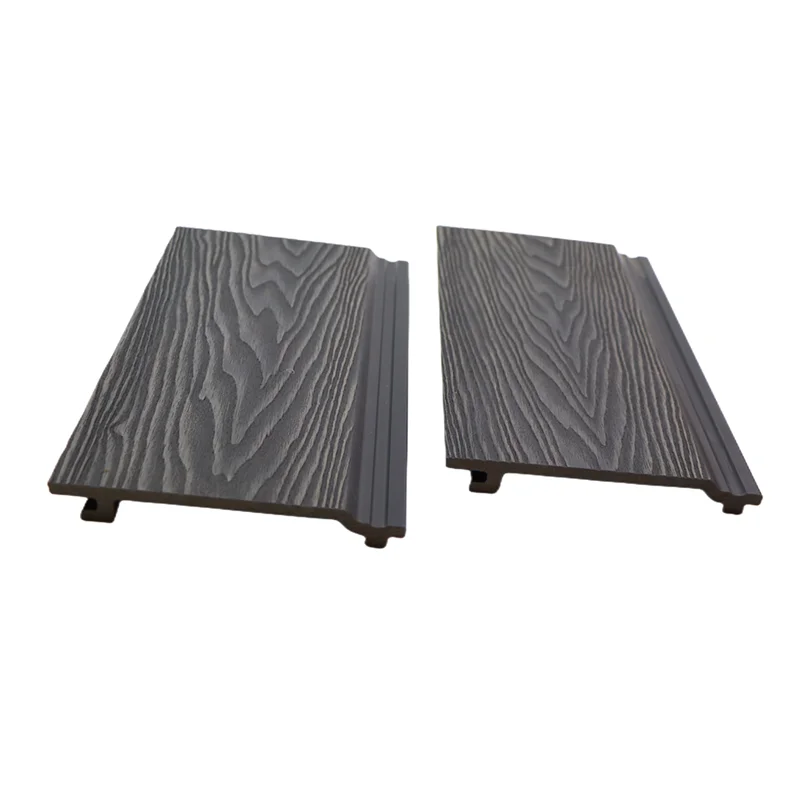 Outdoor Partition Wall Board Brick Cladding Fluted Decorative Exterior Wpc Wall Panel