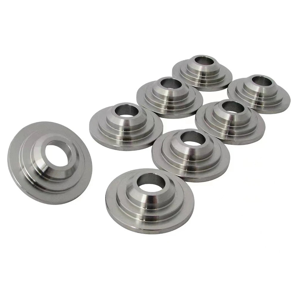 TC4 Titanium Alloy Automobile Exhaust Valve Spring Retainer Multi-specification Custom Exhaust Valve Spring Seat