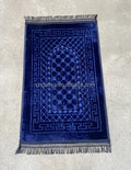 Muslim Soft Kneeling Mat Islamic Praying Rug Sejadah Travel Tapis De Priere Islam Thick Flannel Prayer Rug With Cotton