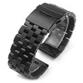 Stainless Steel Band Strap 20mm 22mm 24mm With Screw Adjustable Link for Diving Men Sport Replacement Bracelet Watch Accessories