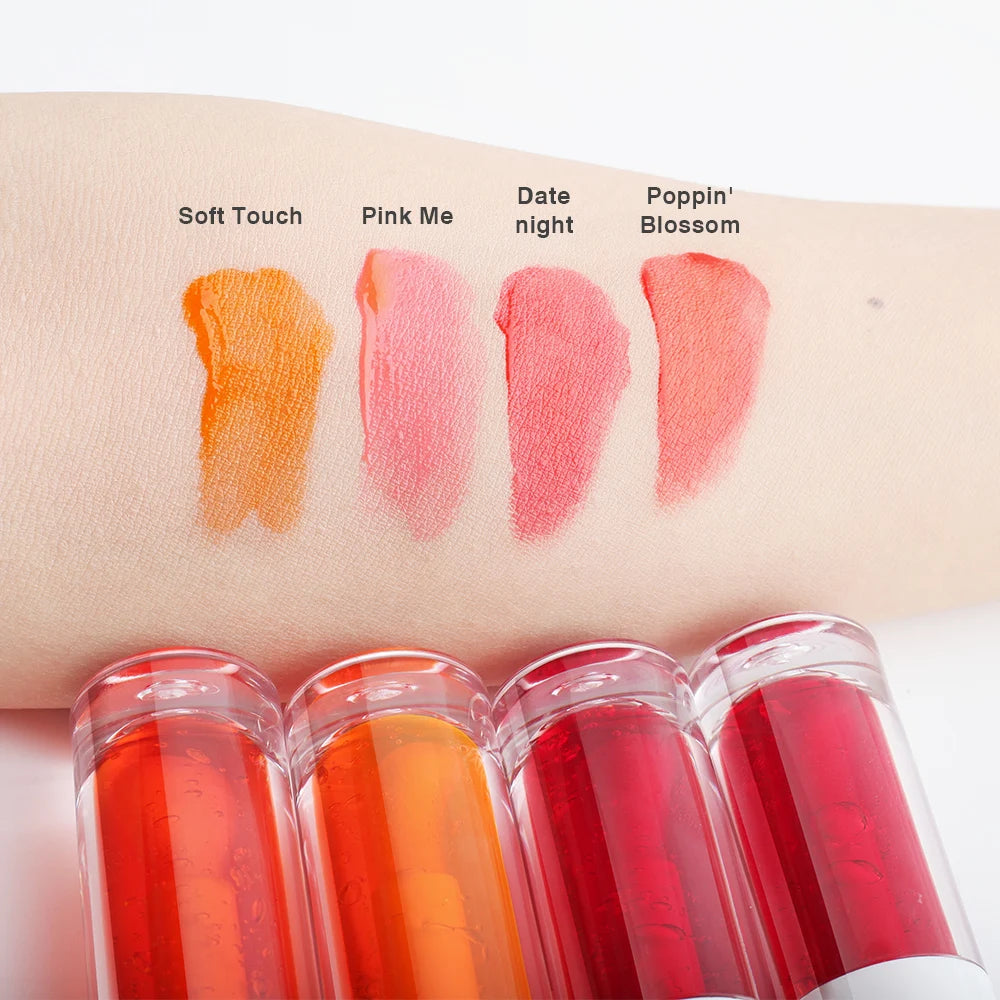 Lipstick Korean Liquid Lip Tint Beauty Cosmetic Makeup Long Lasting Red Pink Lip Lacquer Liquid Tint Oem