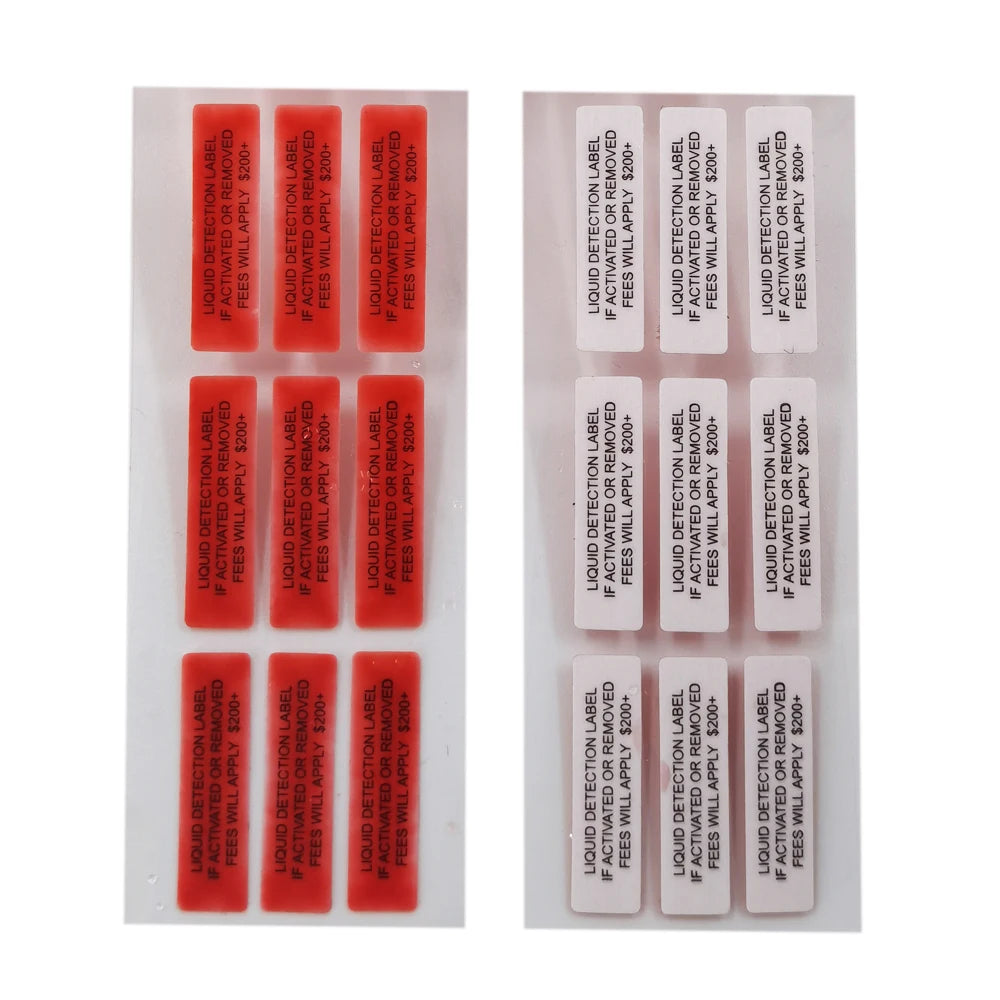 Hot Sale Custom Electronic Water Sensitive Sticker Label Paper Factory Direct with Product Warranty for Computers and Cameras