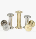 M3 M4 10mm 15mm Binding Post Chicago Screw Rivets Male to Female Screw Slotted for Belt Bag Ledger Menu Photo Album