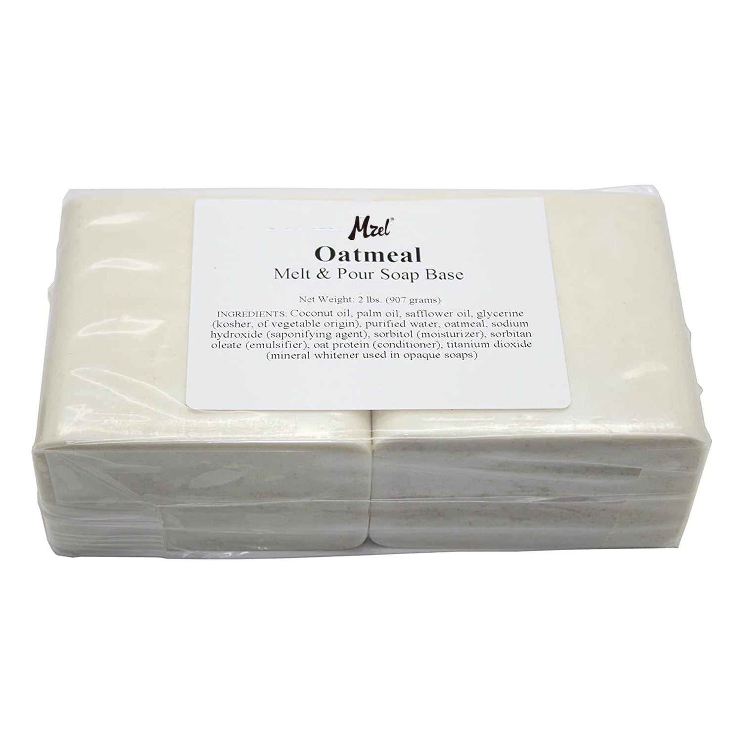 Private Label Natural 2 Lbs Oatmeal Melt and Pour Soap Base