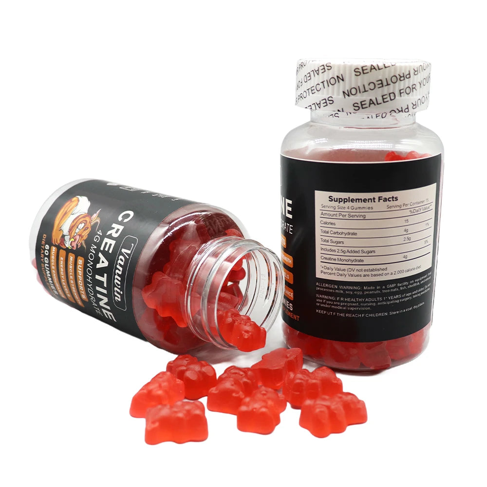 Optimum Nutrition Micronized Creatine Monohydrate Gummy Muscle Pre-Workout Creatine Monohydrate Gummies