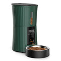 New Design Pet Items 4L Automatic Animal Pet Feeder Manual and Time Setting Stainless Steel Bowl Pet Food Dispenser
