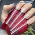 3Xl Long Square Nail Tips No C Curve ABS Tips Newest Super Xxl Square French Nail Art Tips Length 5.7cm