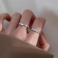 Mobius Couple Rings Couple Rings Couple Models a Pair of Men and Women Niche High-end Light Luxury Design Sense Simple Ring
