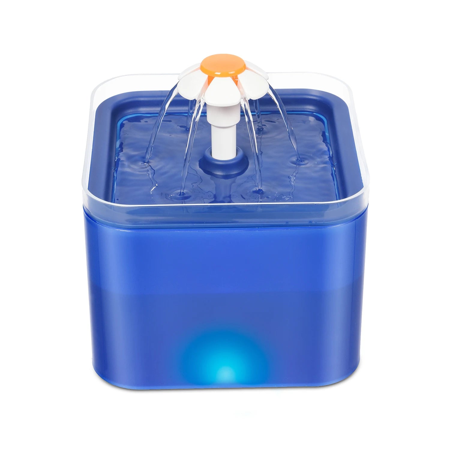 LED Light 2L Cat Water Fountain Ultra Quiet  Automatic Drinking Water Dispenser Pet Water Fountain