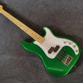 Smiger Metallic Green 4 Strings Electric Bass Guitar with Polish Maple Fingerboard PB Electric Bass Guitar