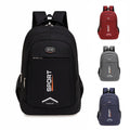 2024 New 17 Inch Cheap 3 USB Sports Laptop Bag Fashion Rubber Printed Custom logo Laptop Backpack for Man