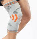 2025 New Products Fitness Sports Strap Silicone 3D nylon Knee Pads Knee Support Brace Elastic Strap Compression Knee Sleeve