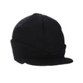Hot Selling Fashion Unisex Winter Ski Warm Acrylic Peaked Beanie Hat with Visor for Beach & Travel