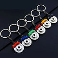 Wholesale Car Part Keychains 3D Brake Disc Keychain