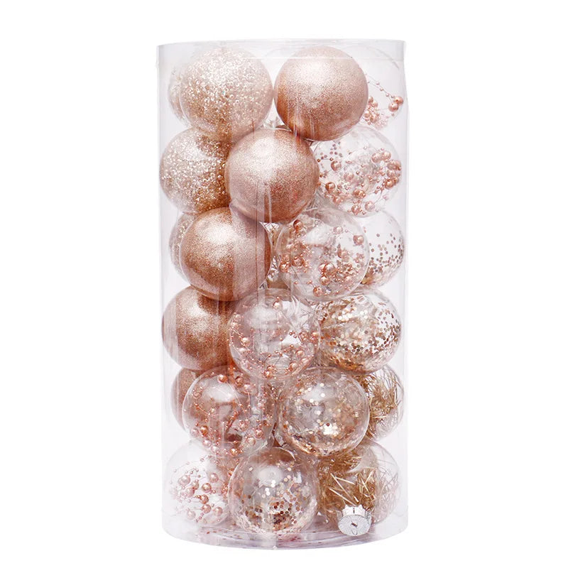 Hot Sale Christmas Decoration Supplies Clear Transparent Christmas Ball
