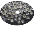 Wholesale Machine Cut Round 2mm-8mm Zirconia 3A Quality White CZ Flatback Rose Cut Cubic Zirconia Stone