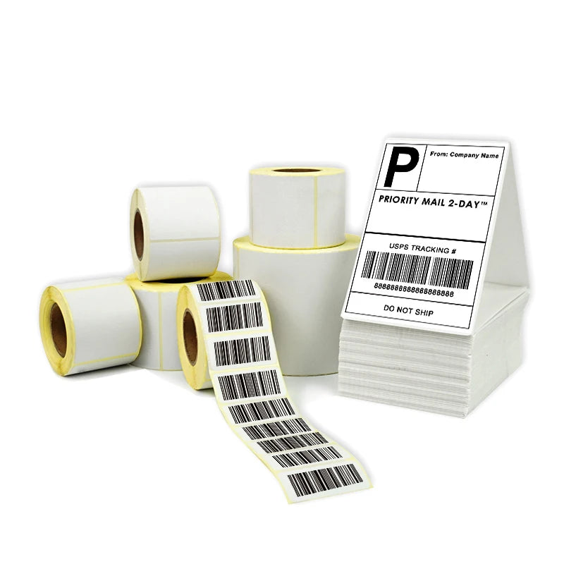 colored thermal label 4x6