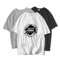 Custom 100% Cotton Knitted Loose Fit Short Sleeve Breathable Men's Casual T-Shirts-White Custom Colors