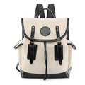 2025 Custom Wholesale Fashion Large Travel Soft Brown Fashion Cute Fashionable Travel PU Leather Women Bagpack Backpack