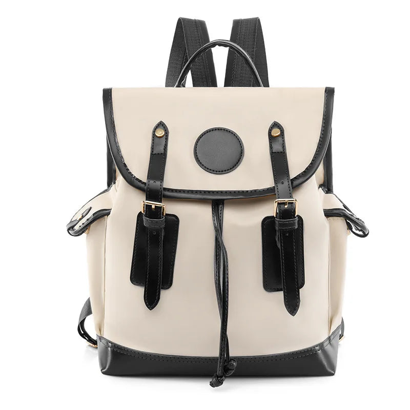 2025 Custom Wholesale Fashion Large Travel Soft Brown Fashion Cute Fashionable Travel PU Leather Women Bagpack Backpack