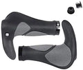 New Image Ergonomic Anti-Slip Bicycle Handlebar Grips with Bar Ends for Mountain & BMX Bikes Soft Rubber Alloy
