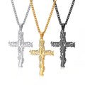 Stainless Steel Life Tree Cross Necklace for Men and Women Pendant for  Wholesale NS10295