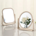 High Definition Double-sided Makeup Mirror Desktop Colorful Makeup Mirror Folding Portable Large square Princess Mirror