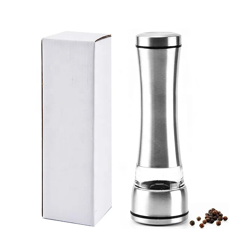 Eco-Friendly Nordic Style Mini Carbon Steel Manual Salt and Pepper Grinders Pepper Mill