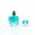 In Stock Luxury 30ml Clear Glass Perfume Bottle Square Shape with Rubber Stopper for Parfum