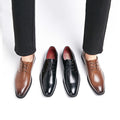 OEM Comfortable Shiny Men's Premium Dress Shoes Plus Size Dropshipping-New Spring Item for Office Wedding for Autumn Season