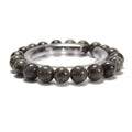 Glow in the Dark Beads 8mm Smooth Round Natural Yooperlite Stretch Beaded Bracelet for Men Women