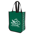 Ruthbag SNOW FLURRY LOLA Letter Pattern Non-Woven Medium Size Handled Tote Bag